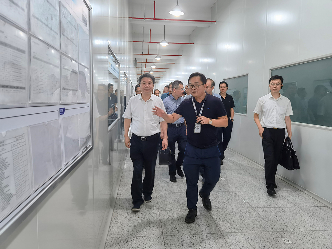 市智專(zhuān)委數字化改造工作專(zhuān)題調研座談會(huì )在我司召開(kāi)(圖3)