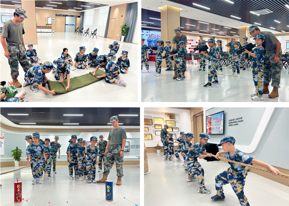 公司暑期候鳥(niǎo)托管班開(kāi)展國防教育軍事體驗活動(dòng)(圖4) 公司暑期候鳥(niǎo)托管班開(kāi)展國防教育軍事體驗活動(dòng)(圖4)