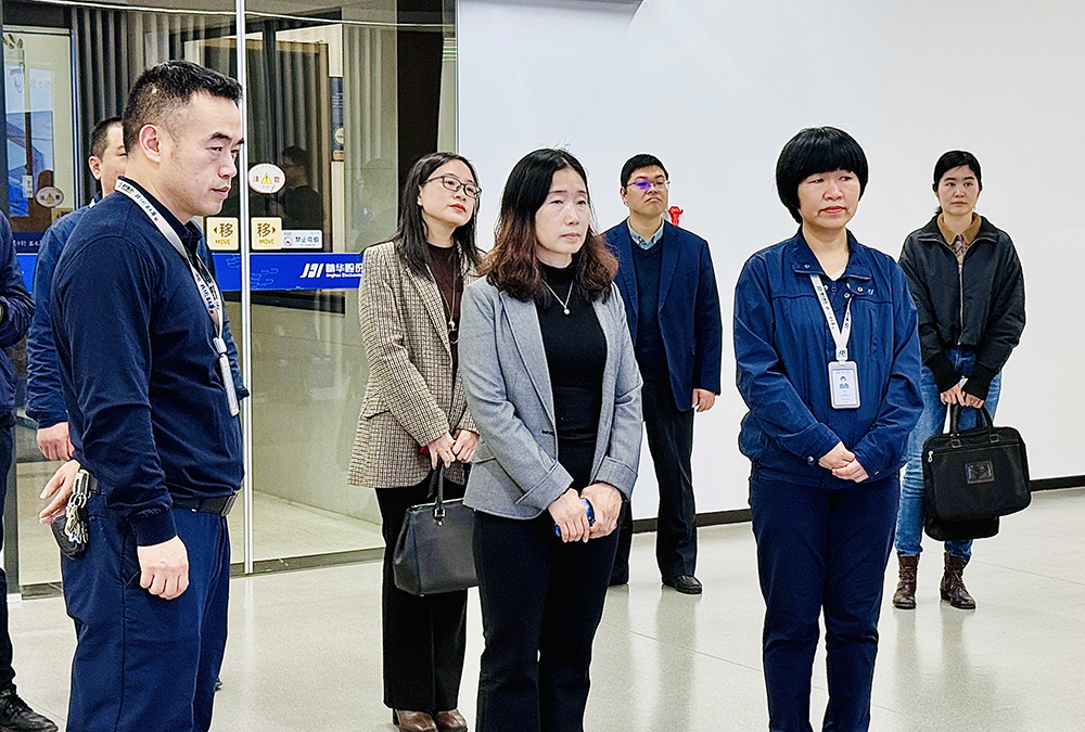 國家統計局寧波調查隊蒞臨我司參觀(guān)調研(圖3)